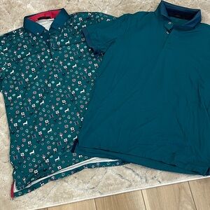New Greyson golf Patterned Polo Shirts